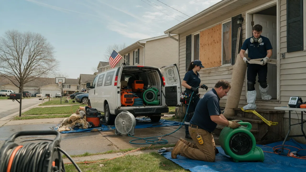 Water Damage Restoration in Zionville, NC near me